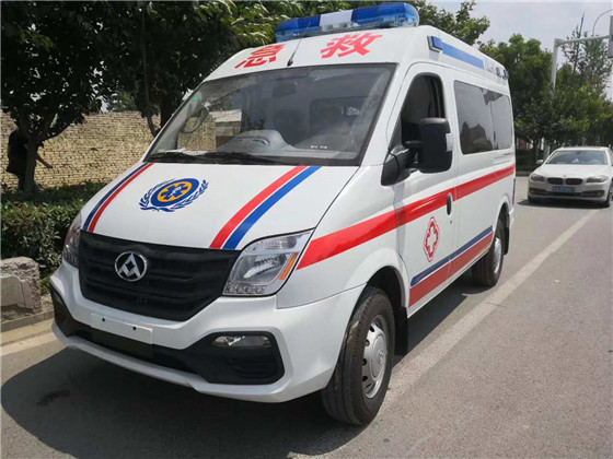 上汽大通V80短軸救護(hù)車
